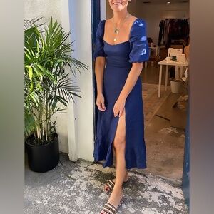 Reformation Belgium Linen Dress